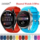 Мягкий силиконовый ремешок для часов Huawei Watch 3, быстросъемный браслет для Huawei Watch 33 Pro, ремешок для умных часов, спортивный ремешок