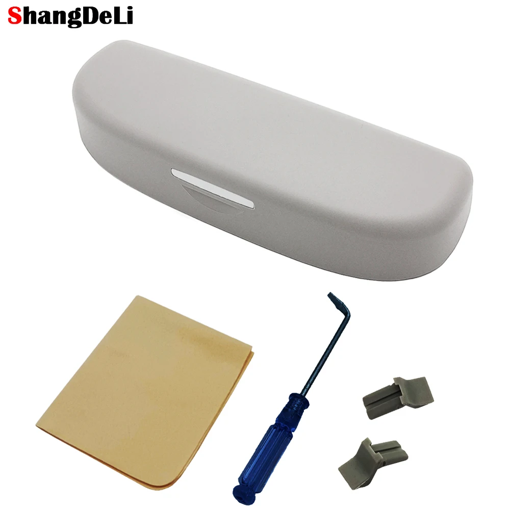 Чехол для автомобильных очков чехол солнцезащитных футляр Audi A4 B8 B9 A3 8V Q3 Q5 Q7 2013 2014