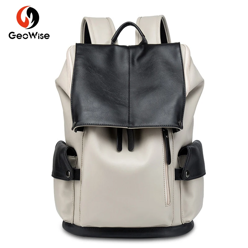 Хит Большой Вместительный Мужской многофункциональный рюкзак из искусственной