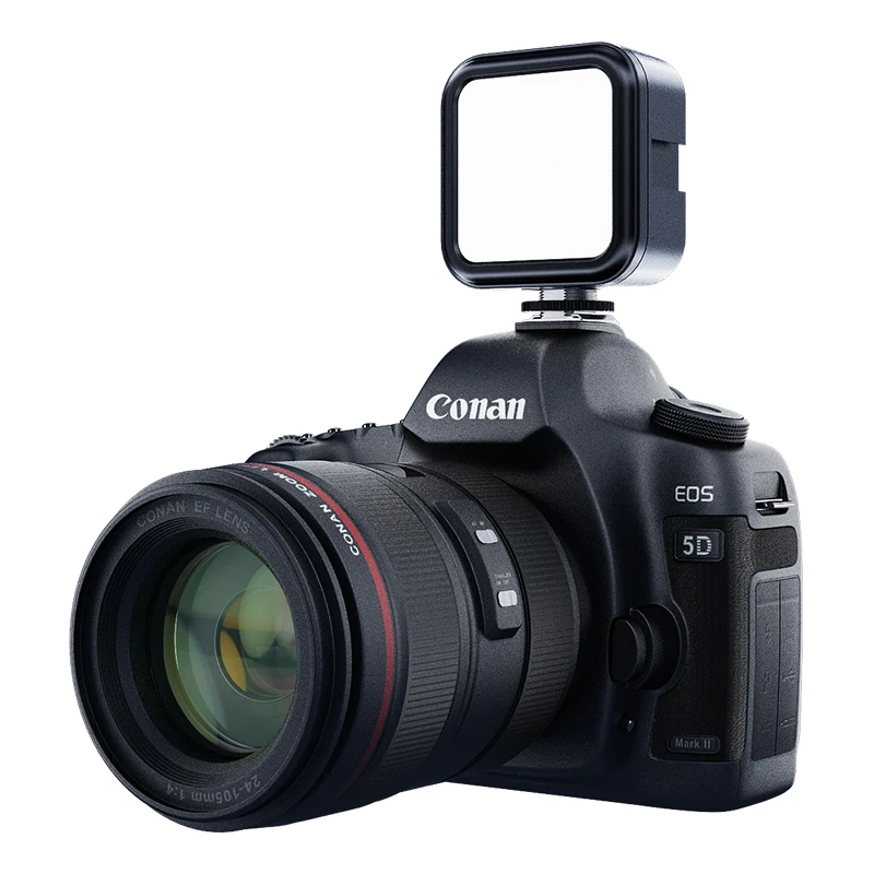 

MAMEN 12 colors Mini RGB Video Light Bi-color Pocket LED Lamp for YouTube Selfie Vlog Camera Light