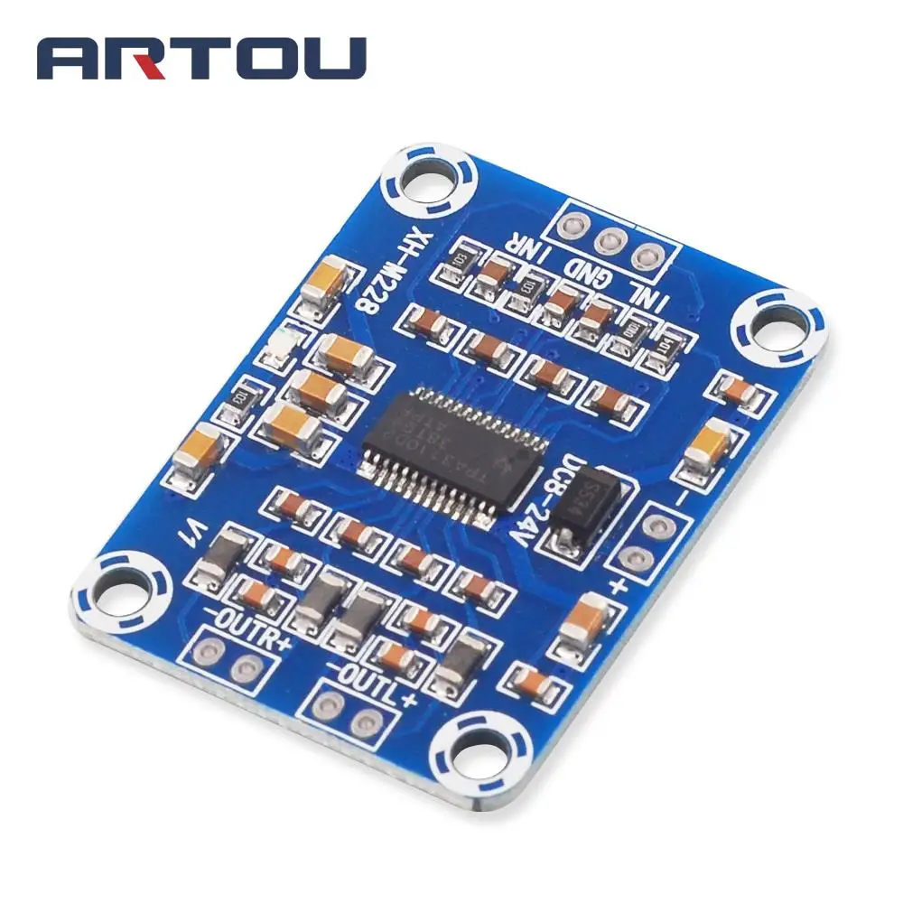 1 шт. XH-M228 TPA3110 2X15W цифровой аудио усилитель модуль мини бинауральные мощности