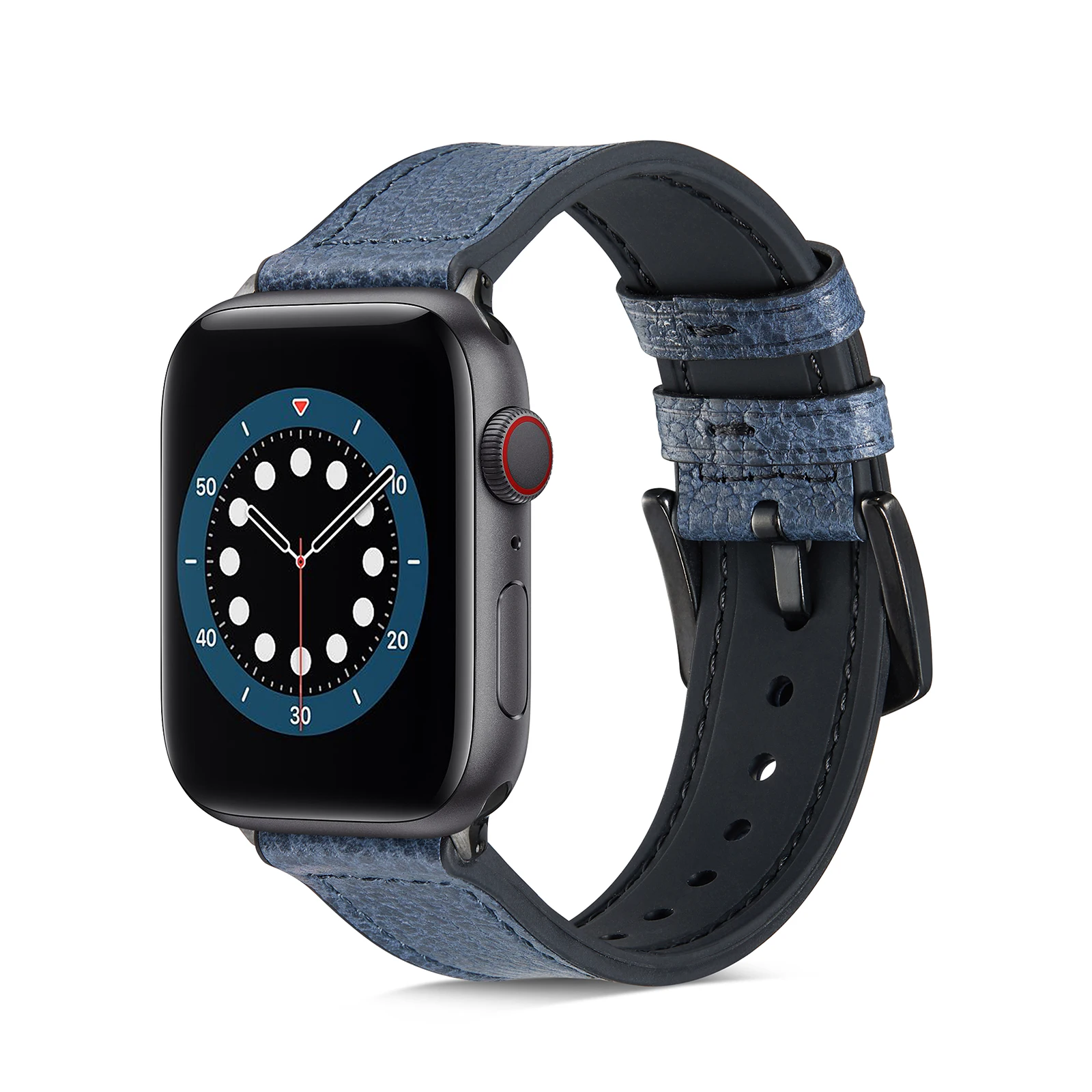 Leather Loop for Apple Watch 6/SE/5/4/3/2/1 38mm 40mm Sports Watchband Bracelet Strap for IWatch SE/6 Apple Watch Band 42mm 44mm