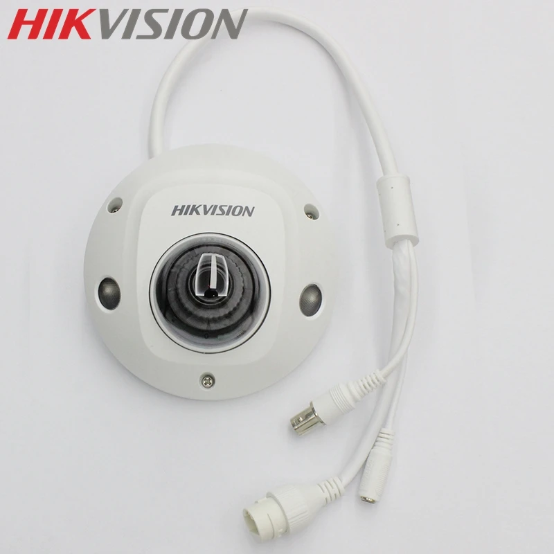 

HIKVISION Overseas Version DS-2CD2545FWD-IS 4MP Mini Dome IP Camera Support PoE Built-in Microphone SD Slot Hik-Connect Upgrade