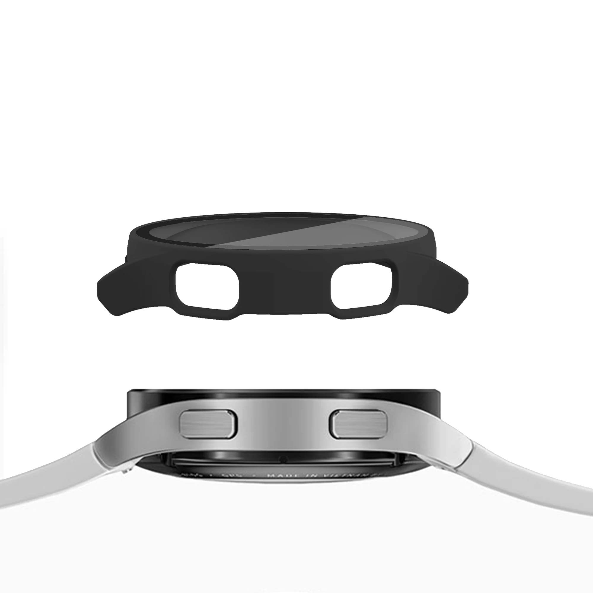 Стекло и чехол для samsung Galaxy watch 4 44 мм 40 аксессуары из поликарбоната универсальный
