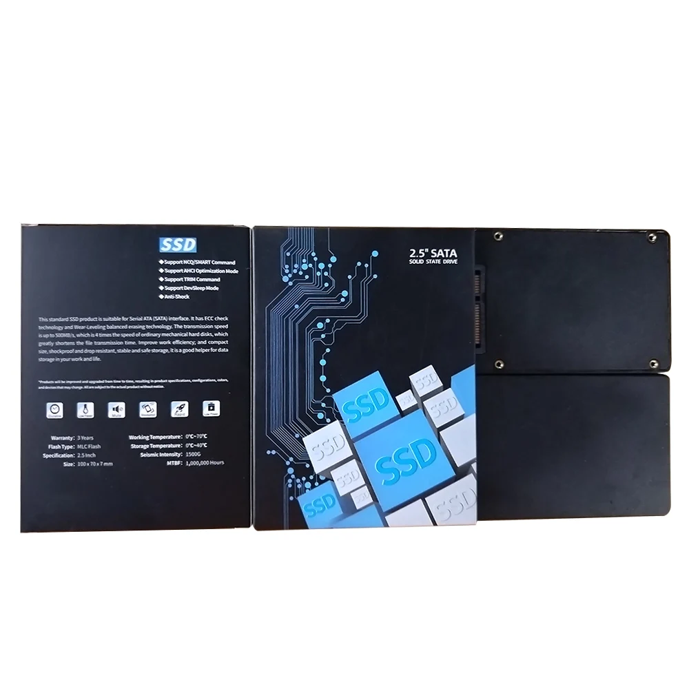 

SATA3 SSD 64/128/256/512 GB 1/2 TB Desktop Laptop All in One Computers Plastic Solid State Drive for Windows XP/7/8.1