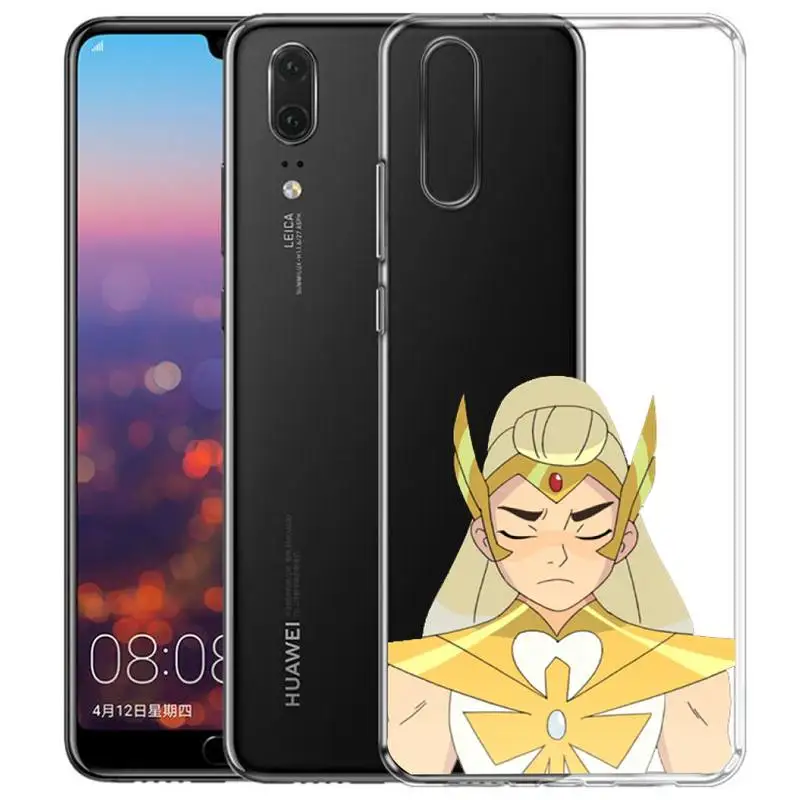 

She-Ra And The Princesses Of Power Phone Case Transparent Phone Case For Huawei P30lite P30Pro P40lite P20Pro P30