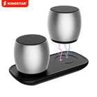 Bluetooth-Колонка F1 s TWS, портативная металлическая мини-колонка, 3D стерео компьютерный сабвуфер, водонепроницаемая Громкая колонка, mp3-плеер