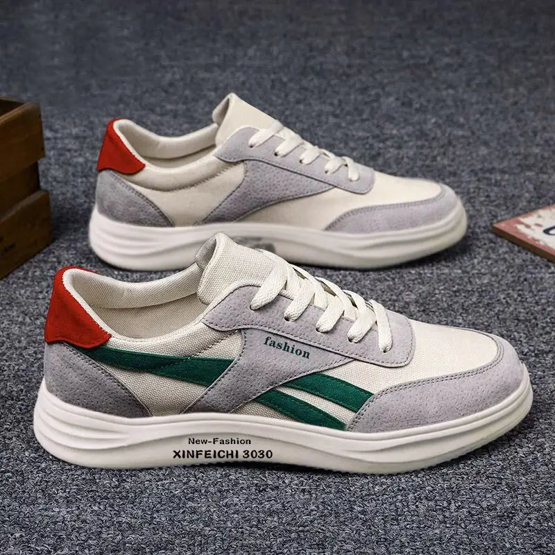 

Men's Shoes Spring and Summer Breathable Running Casual Sports Shoes Low-top Sneakers Canvas Shoes Trend Men's Shoes