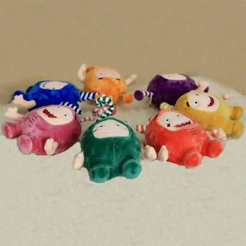35 см Oddbods Newt Buuble Pogo Zee Jeff Fuse Slick плюшевые куклы мягкие игрушки для детей