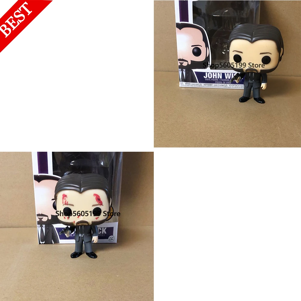POP NEW JOHN WICK 387 # с коробкой Фигурки игрушки Коллекционная модель для детей|Игровые