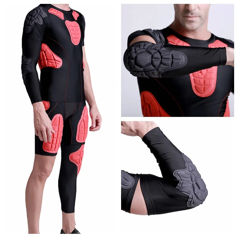 1 pcs Breathable Elbow Brace Pads Guard Compression Padded Arm Support Sleeve Protector For Skateboarding Basketball Football | Спорт и