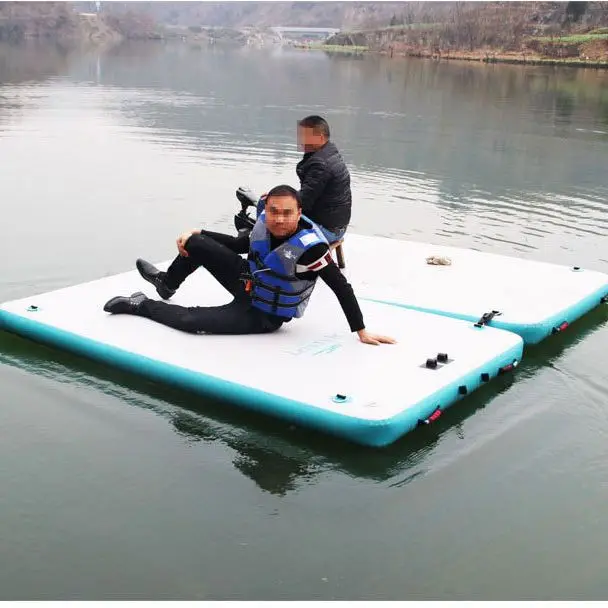 

Leisure Inflatable Water Floating Platform Fishing Boat Thickening Inflatable Boat Magic Carpet Boat Yacht Luya Inflatable Boat