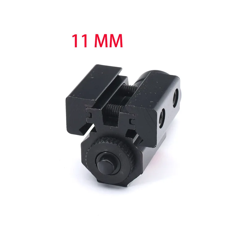 Лазерный прицел с красной точкой для Пикатинни и винтовки Регулируемое