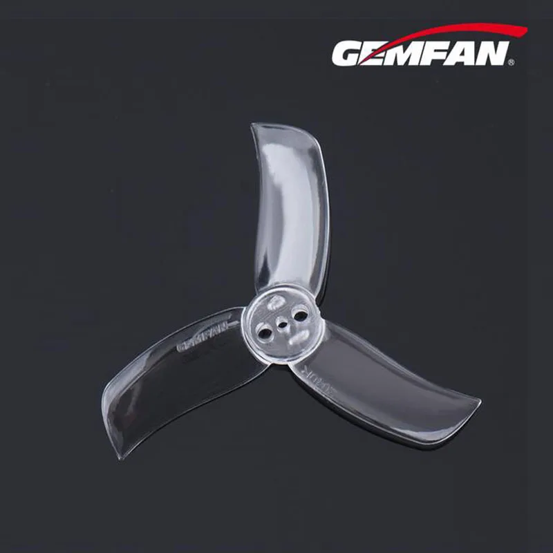 10pair Gemfan Hulkie 2040 2.0X4.0 PC 3 Blade Tri-blade Propeller CW CCW Compatible 0806-1105 Brushless Motor for FPV Racing Kit |