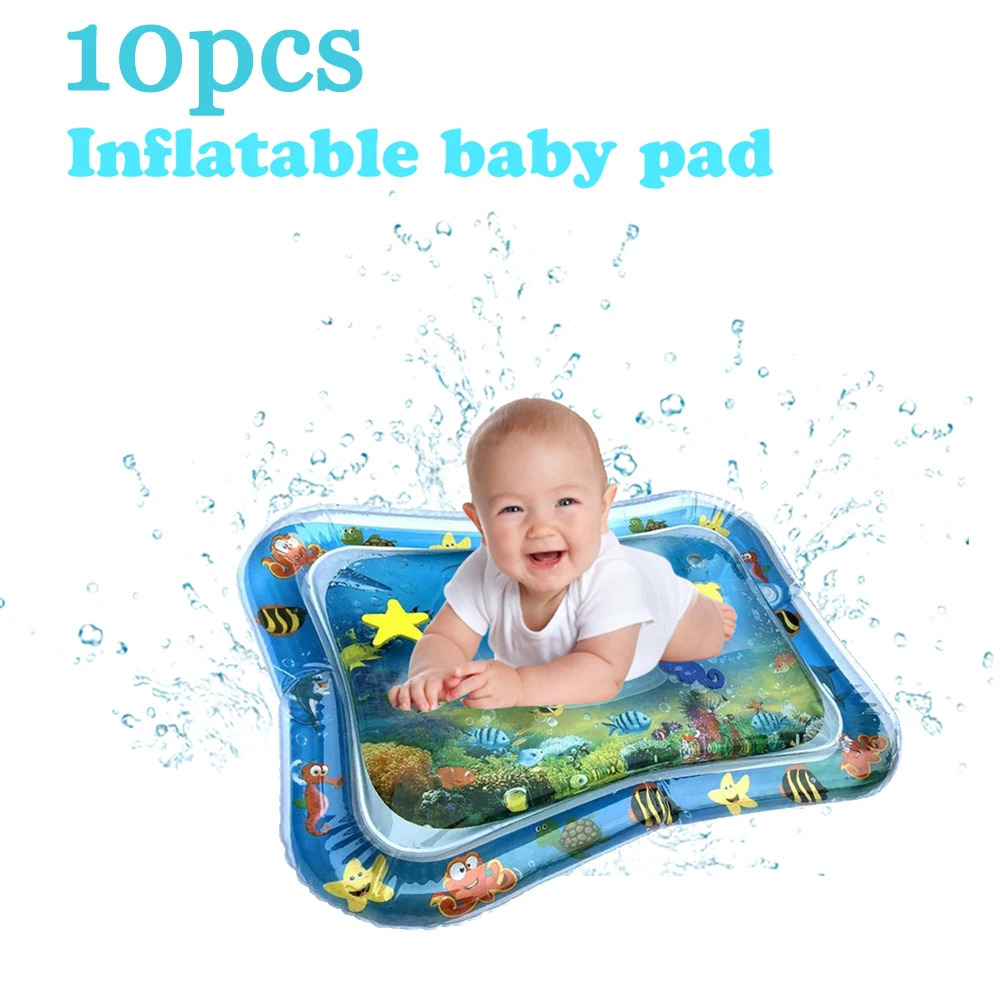 

10 шт., детский коврик для игр, из ПВХ