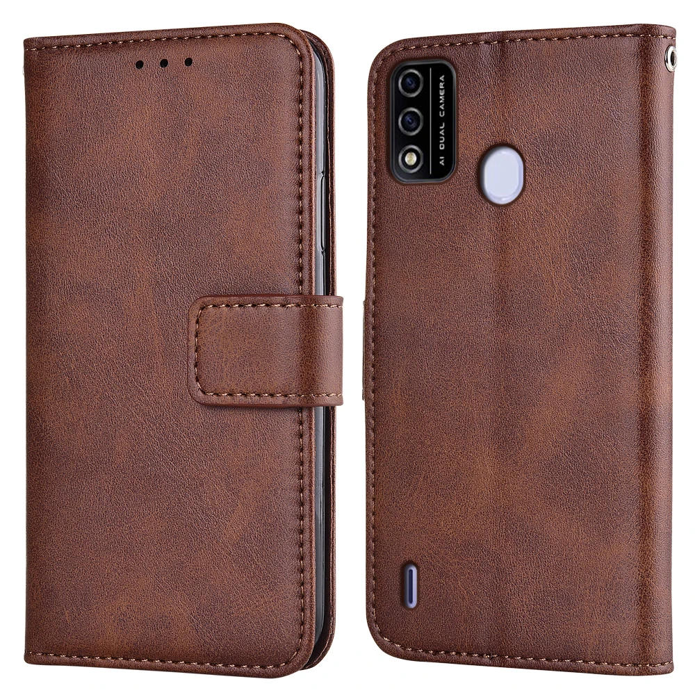 Кожаный чехол-бумажник для Itel A48 чехол телефона чехол-книжка A 48 |