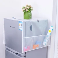 household peva waterproof refrigerator dust cover storage bag tool fridge cover refrigerator organizer kitchen utensils