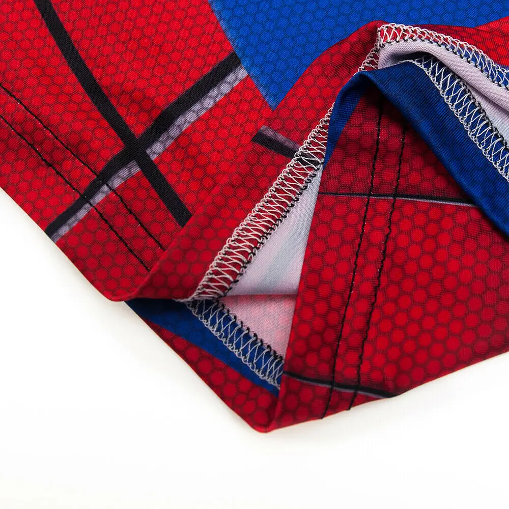 Мужская компрессионная футболка с рукавом реглан и 3D принтом костюм для косплея