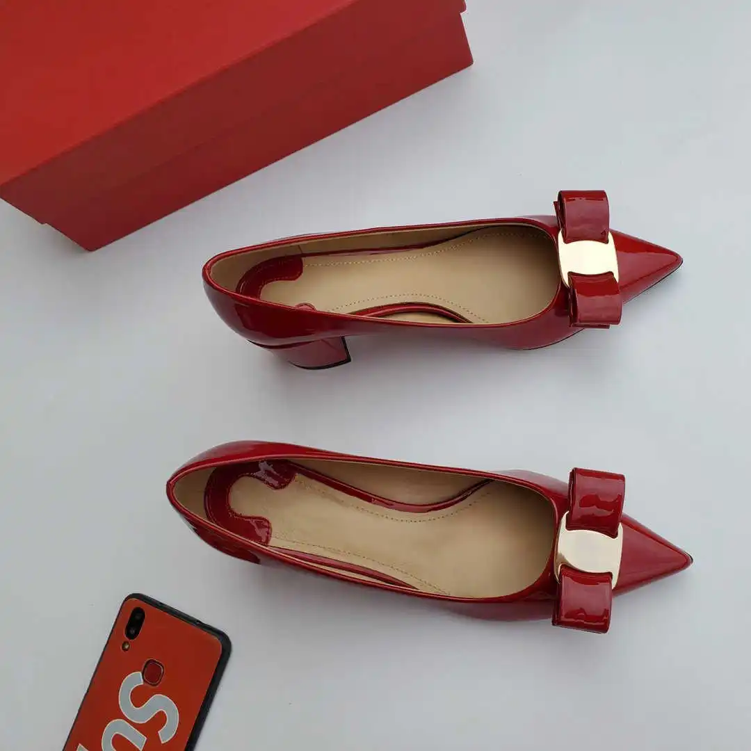 

High Heeled Women's Shoes Customized Top Designer Handmade Leather Date Party Leisure Versatile Better Match2020