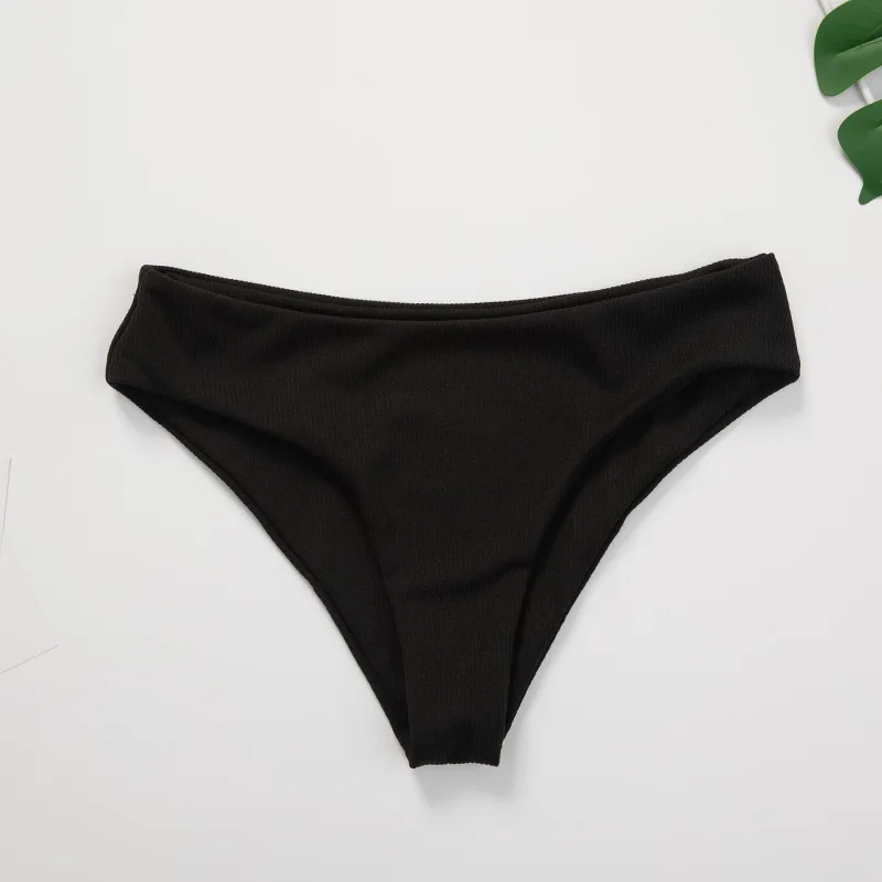 

Black Camisole Halter Swimsuit Feminine Bikini High Waist Cover Slim Belly Beach Suit bathing suit women