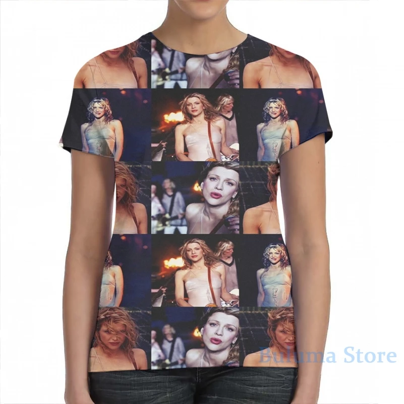 HOLE Band Courtney Love Malibu men T-Shirt women all over print fashion girl t shirt boy tops tees Short Sleeve tshirts | Женская одежда