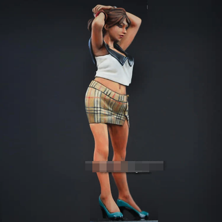 1/24 civian figure sereis-live 24, 02:00, смоляная модель GK, разобранный и Неокрашенный комплект