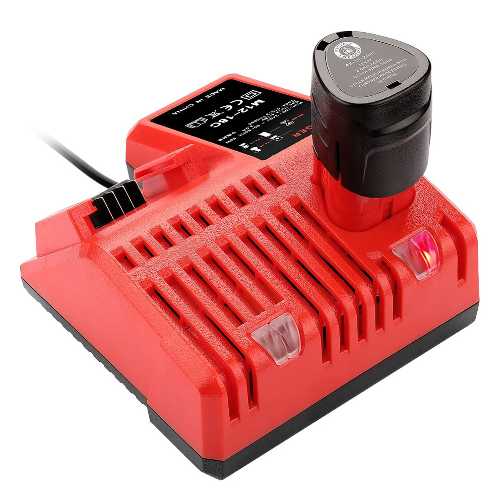 M12-18C зарядное устройство для литий-ионных аккумуляторов Milwaukee 12 V 14 4 18V C1418C
