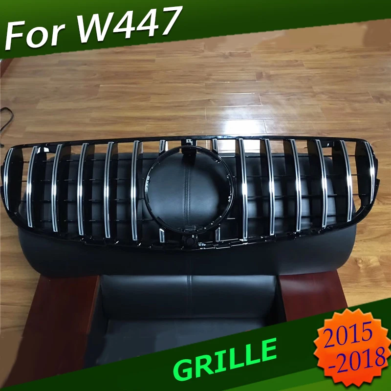 Подходит для нового V класса W447 GT решетка Vito гриль V260 V250 AMG гоночная передний