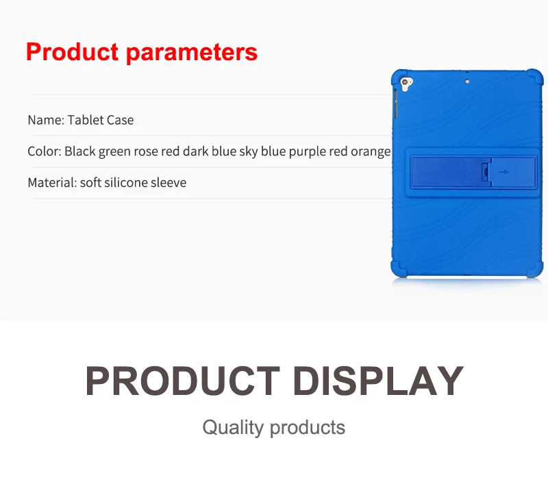 SZOXBY для Apple Ipad 5, 6, 7, 9,7 дюймов, силиконовый чехол Ipad Air 2, Ipad Pro, противоударный мягкий чехол