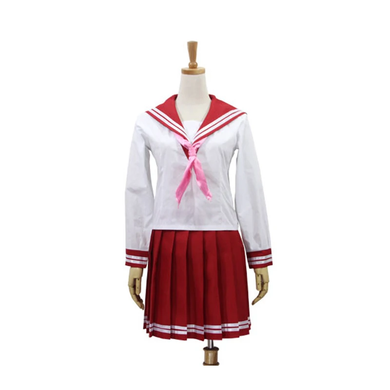 Костюм для косплея Lucky Star костюм Izumi Konata Hiiragi Kagami Tsukasa Takara Miyuki красный моряка на