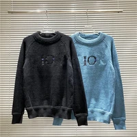 high end winter designer fashion brand luxury knitted half neck mens warm sweater casual mens 2021 pullover sweater
