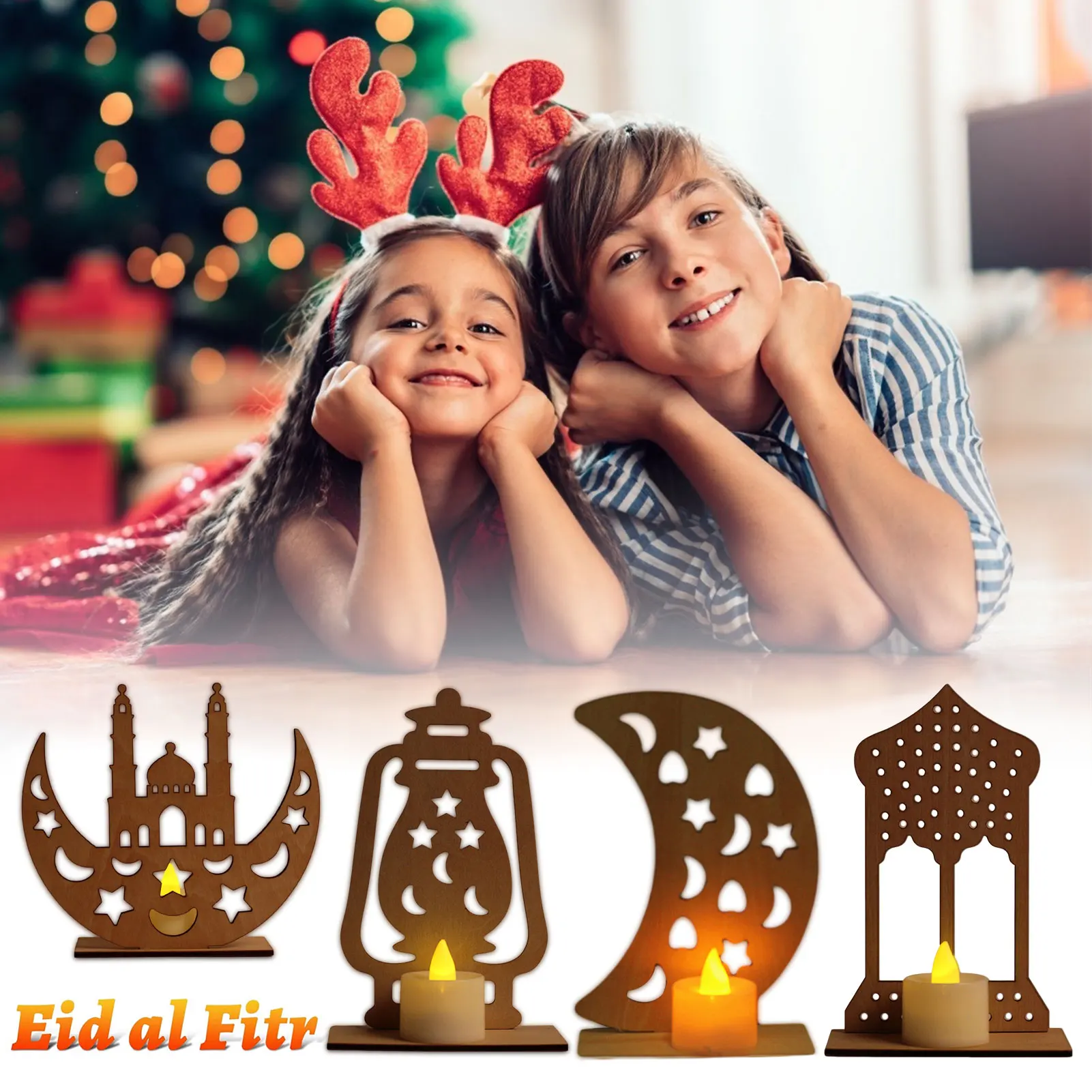

Eid Al-Fitr Decor украшения на Рамадан Eid Mubarak Lamp Рамадан светодиодный светильник для дома мусульманское событие товары для вечерние