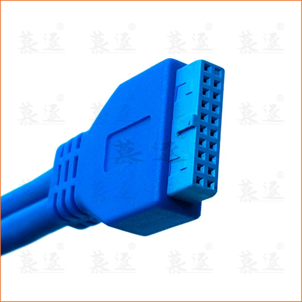 Двойной 2 портовый USB3.0 USB 3 0 A материнская плата со штыревыми соединителями 20