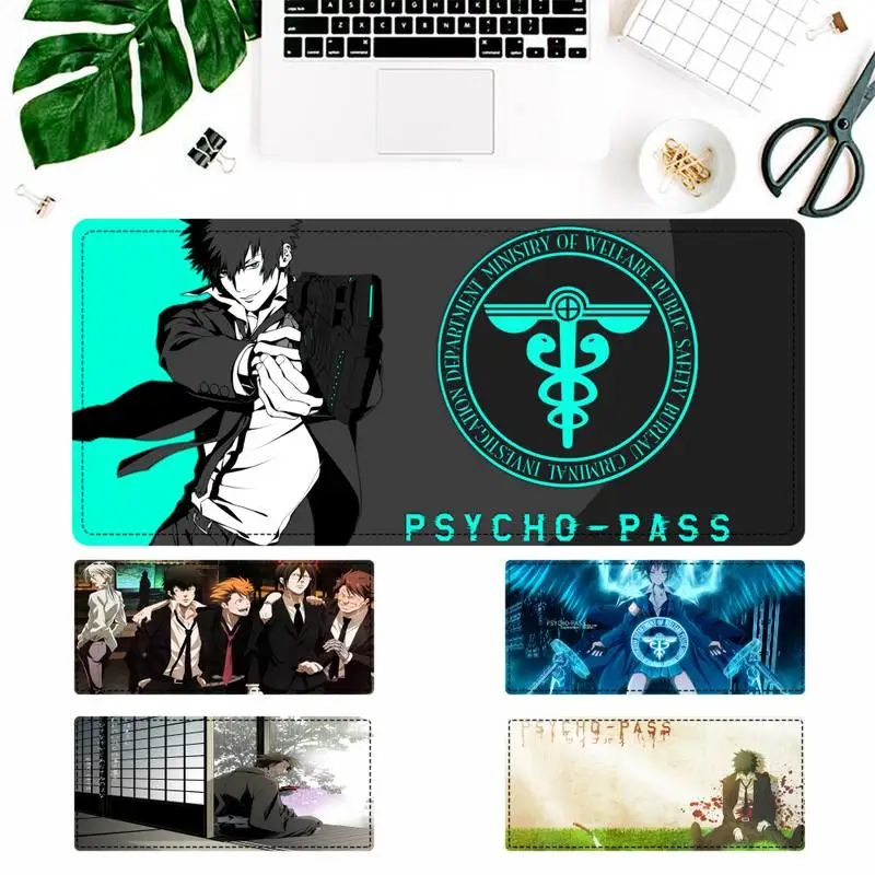 

Accessories PSYCHO-PASS Mouse Pad Gaming MousePad Large Big Mouse Mat Desktop Mat Computer Mouse pad For Overwatch