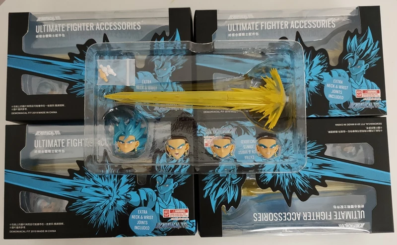 Demoniacal подходит для Dragon Ball Z DBZ shf Ultimate God Blue Vegetto хедsculpt Набор Фигурки 18 заказов