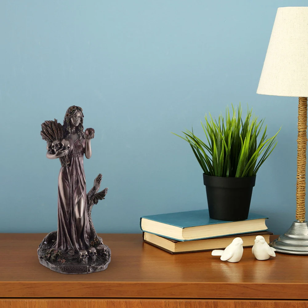 Смола персефона богиня Скульптура арт садовые статуи орнамент домашний Декор