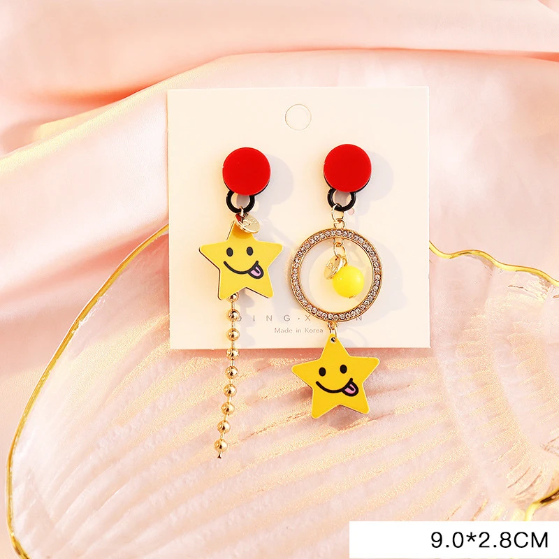 Винтажные женские серьги-гвоздики FACEINS массивные ювелирные украшения с