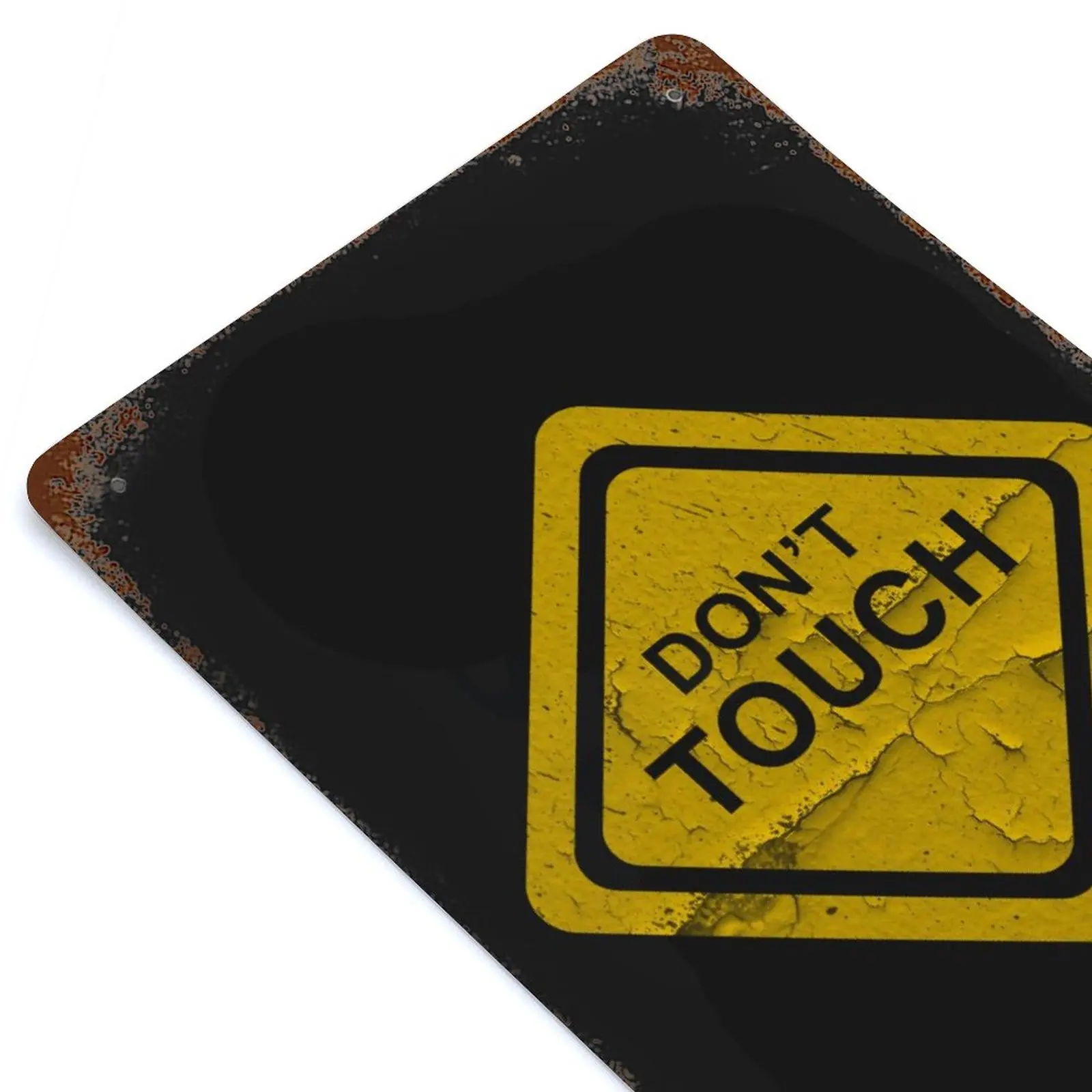 

Dont Touch Sign Printed Retro Metal Poster Home Wall Decoration Tin Sign Plaque