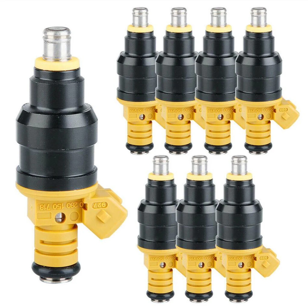 

8x Fuel Injector Replacements Fuel Spray Injector Compatible with Ford F250 F350 4.6 5.0 5.4 5.8 0280150718