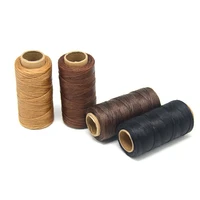 high quality durable 210d meters leather waxed thread cord for diy handicraft tool hand stitching thread