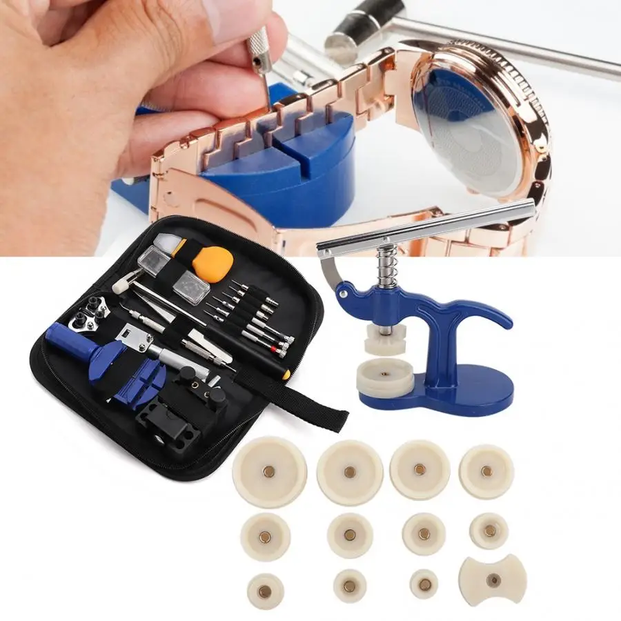Портативные часы 3-Jaw задняя крышка ремешок для удаления часов Пинцет отвертка