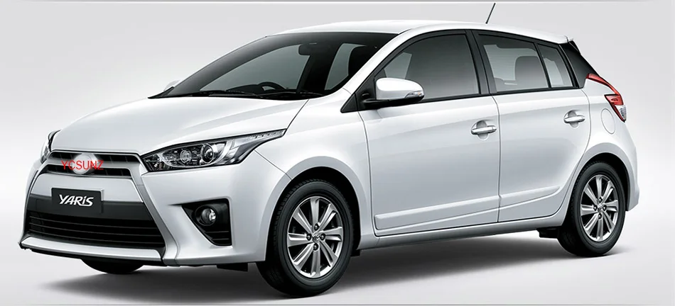 Хромированная передняя крышка решетки радиатора для Toyota Yaris L hatchback 2014 2015 2016 Raptor