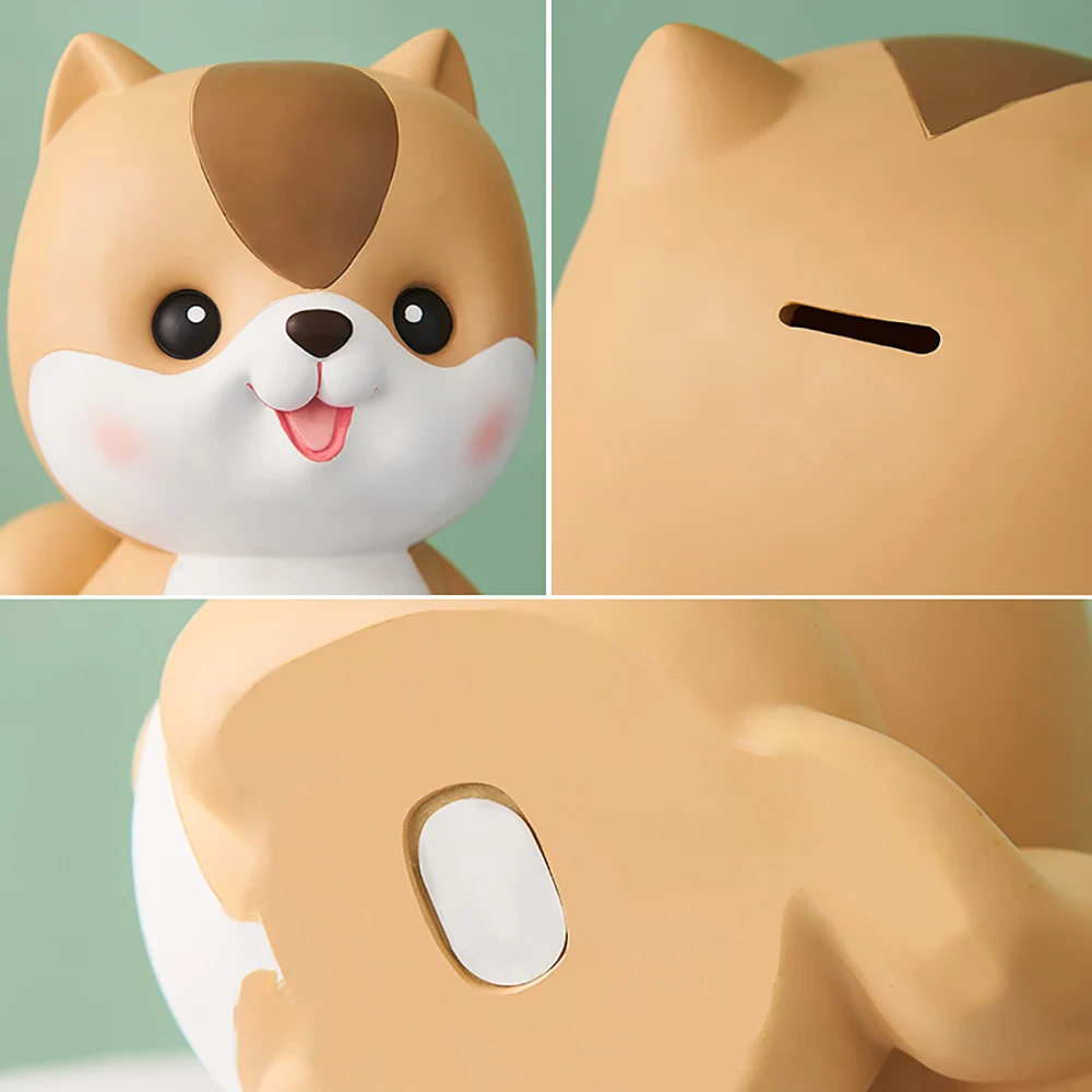 Мультфильм милая белка ребенок креативная монета копилка для денег коробка