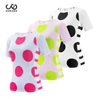 WOSAWE Летняя женская майка для бега с короткими рукавами, сетчатая дышащая быстродействующая майка для велосипеда, велосипедная майка, ветрозащитный Повседневный жилет