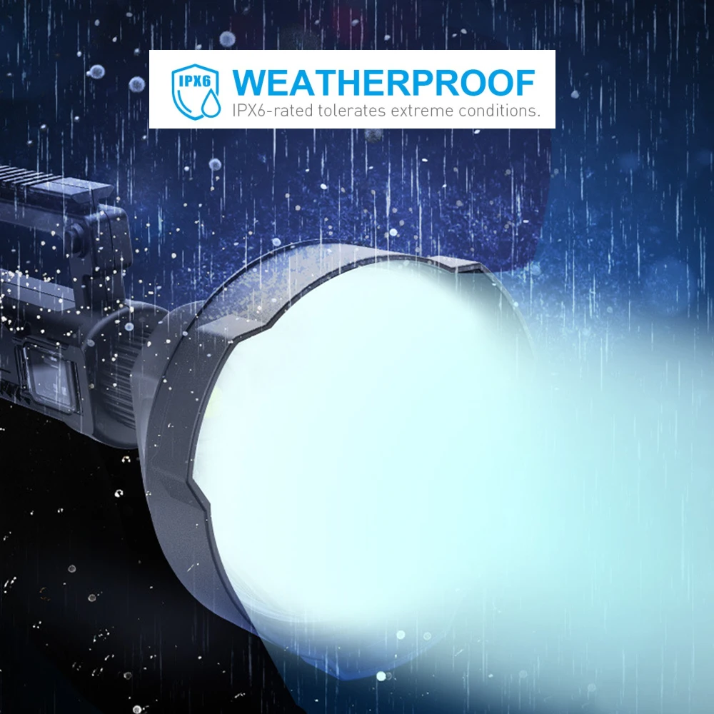 Супер ярсветодиодный светодиодные портативные прожекторы фонарик прожектор с