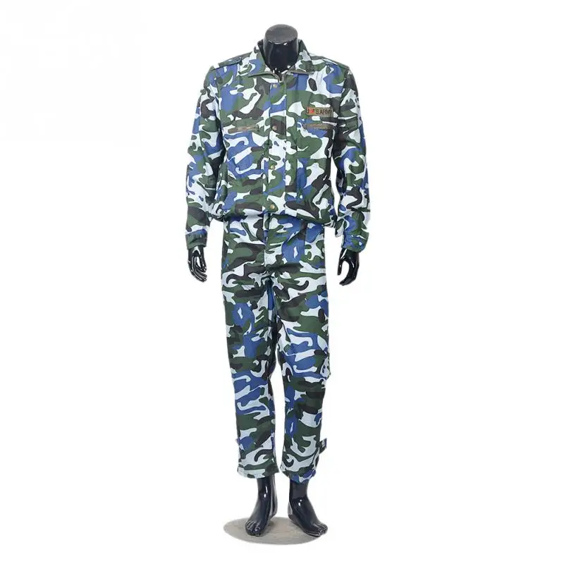 Мужской Ghillie костюм CS Камуфляжный костюм s тактическая форма джунгли Камуфляжный костюм БОЕВОЙ ОХОТНИЧИЙ комплект одежды тренировочная форма#2