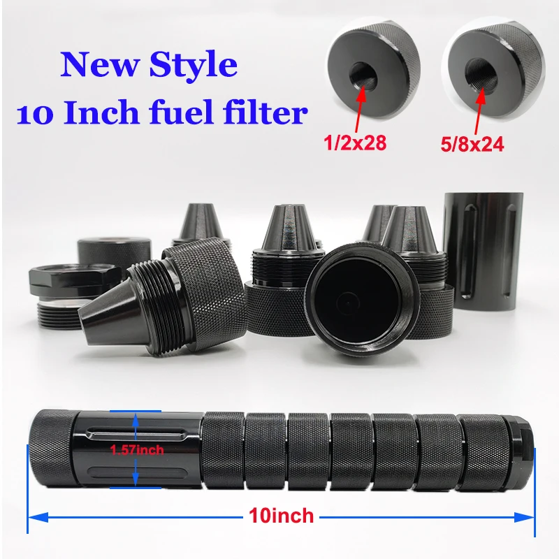 Топливный фильтр 10 дюймов 1x2x28 алюминиевые Автомобильные топливные фильтры
