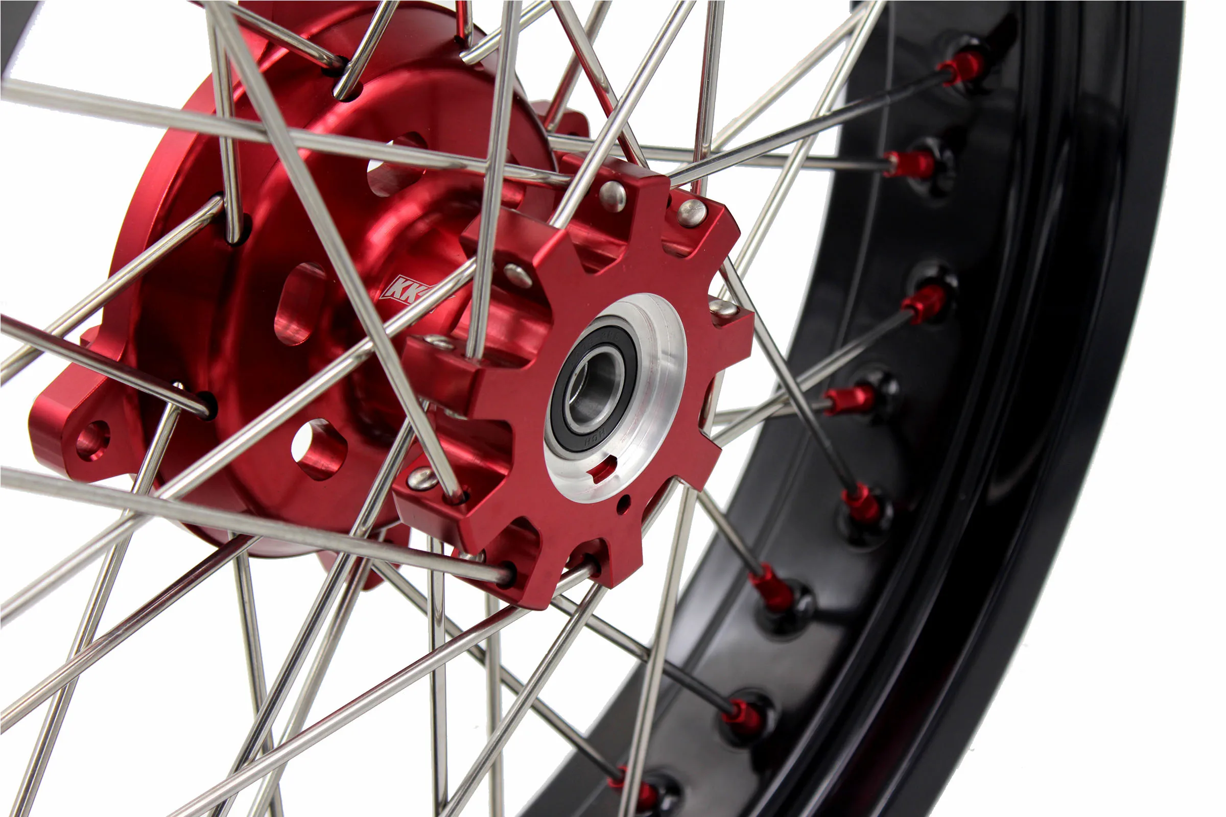 Колесные диски KKE 3 5/5 0 OEM для HONDA XR650L 1993-2019 красная соска | Автомобили и мотоциклы