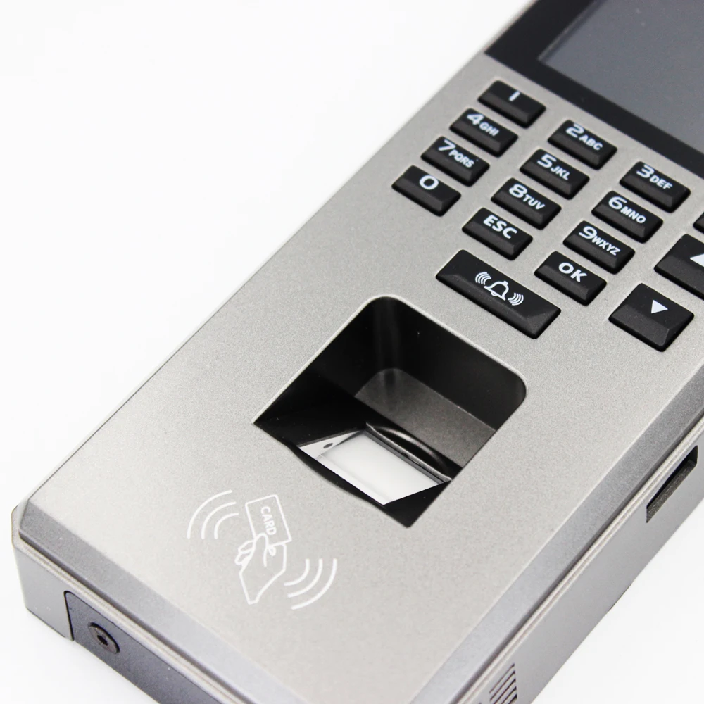 2.4 inch 1600 User TCP/IP USB Fingerprint Time Attendance Recorder Employee With RFID Keypad Access Control System | Безопасность и