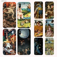 hieronymus bosch art paintings phone case for iphone 11 12 13 mini pro xs max 8 7 6 6s plus x 5s se 2020 xr